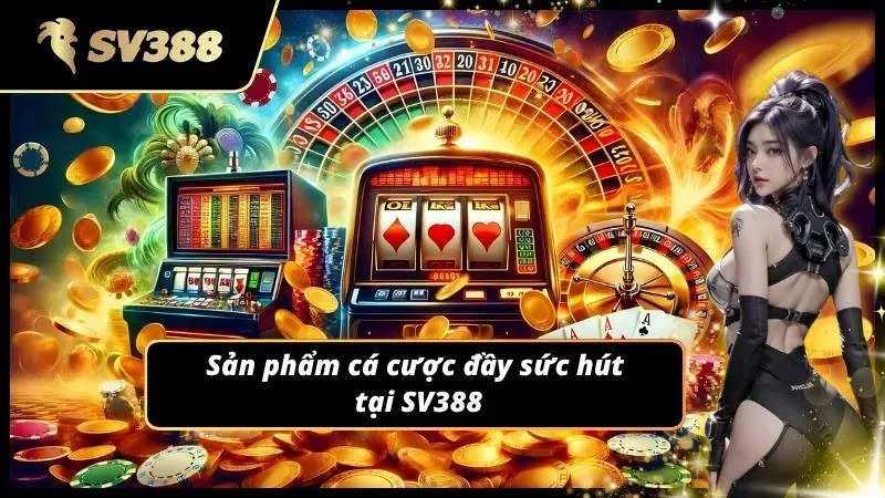 Danh mục cược được bố trí rõ ràng trên trang cược