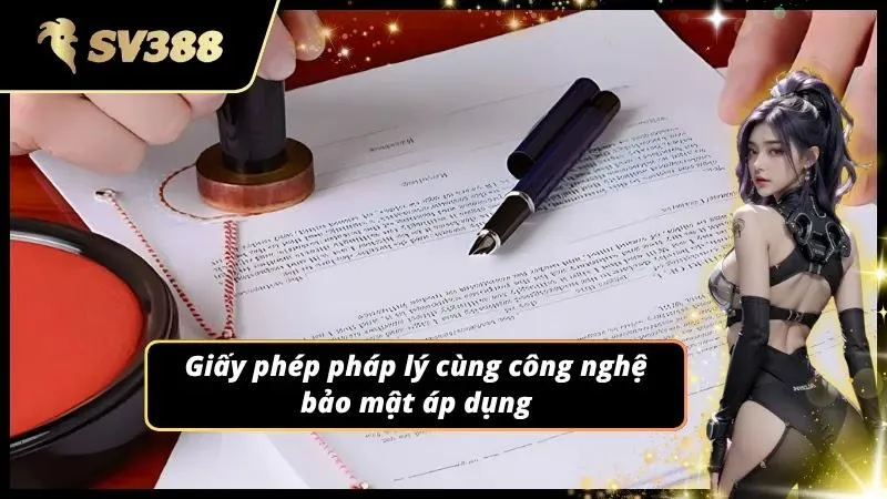 Giấy phép hoạt động hiển thị trong mục thông tin minh bạch