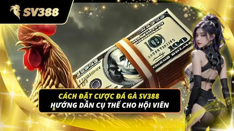 Cách đặt cược đá gà sv388