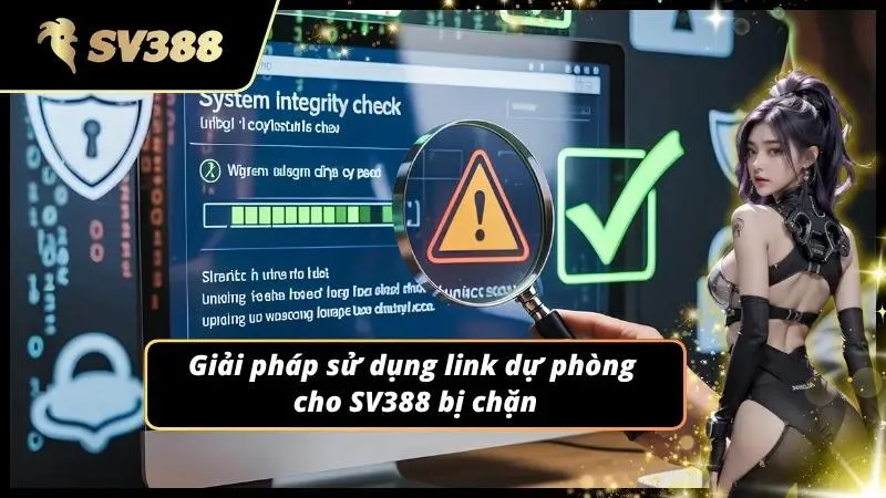 Hệ thống link dự phòng là giải pháp SV388 bị chặn - cách vào